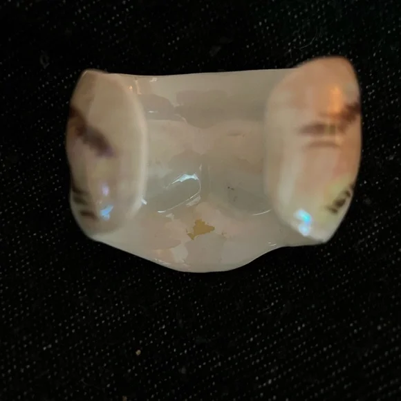 KM (Karen & Mark Kelleher- Maui, Hawaii) Cat Cuff (Hand Painted) Bracelet - Picture 6 of 8